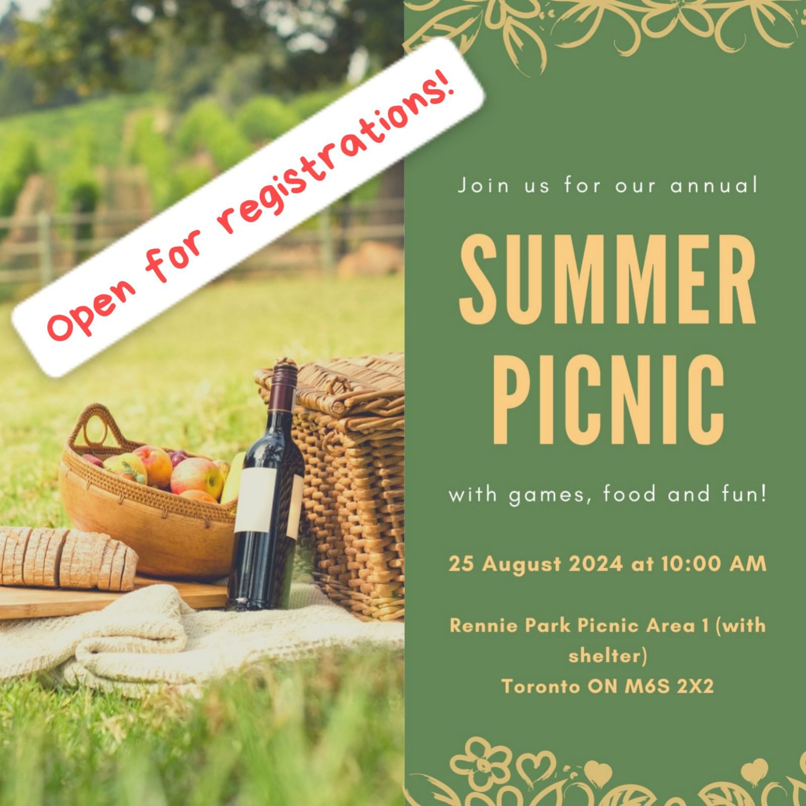 2024 Annual Summer Picnic (Aug)