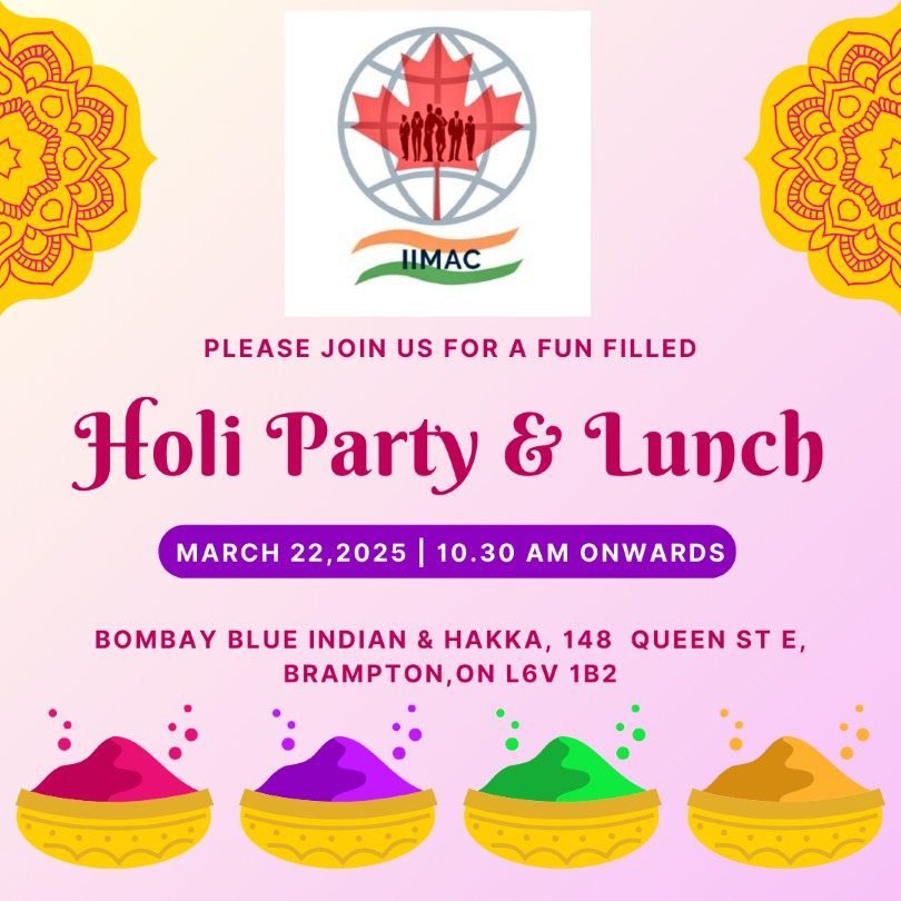 Holi Party & Lunch 2025